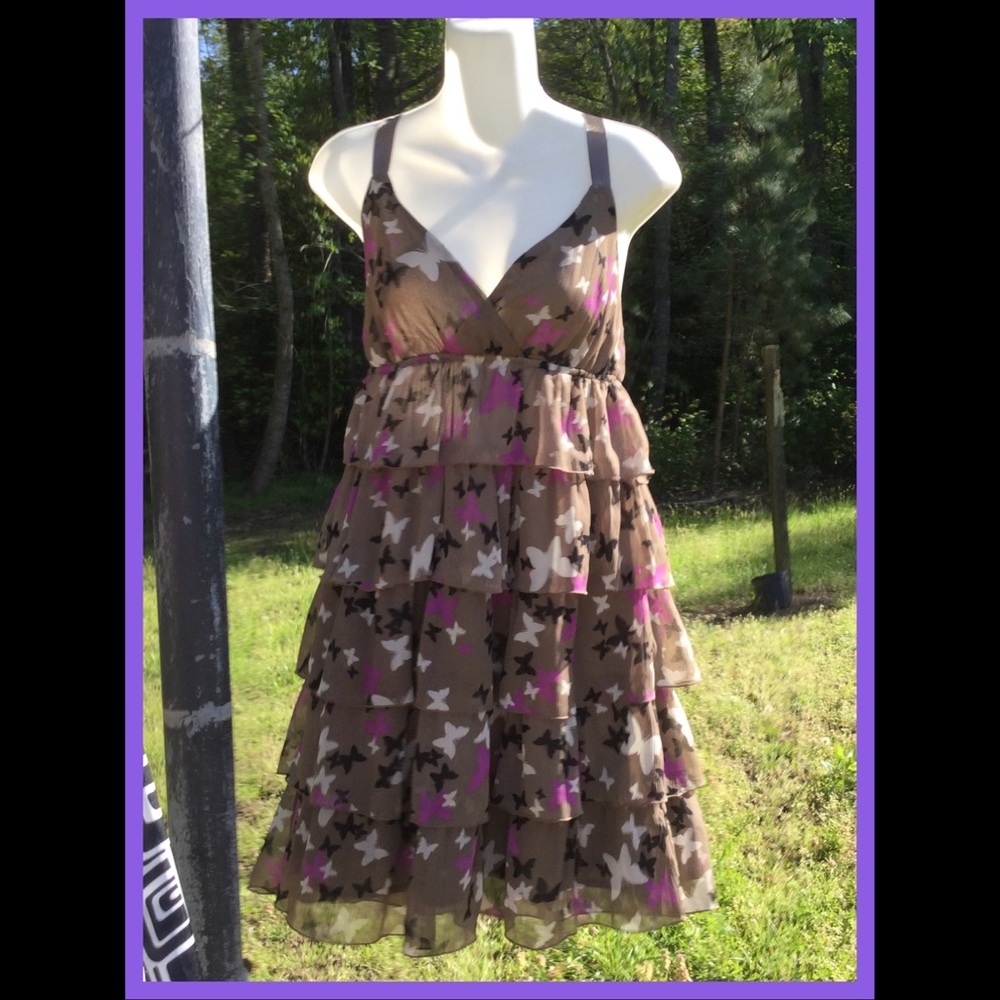 Ruffles & Butterflies Dress, sz M